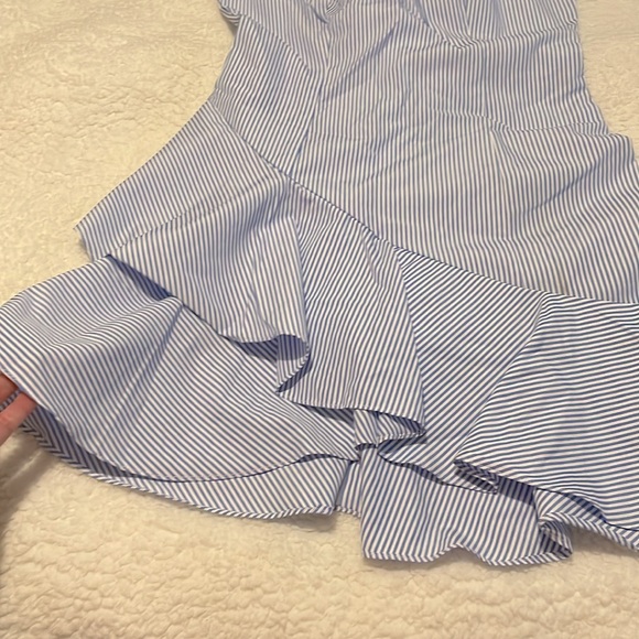 B. Darlin Pinstriped Dress Size 5/6 - Picture 2 of 7